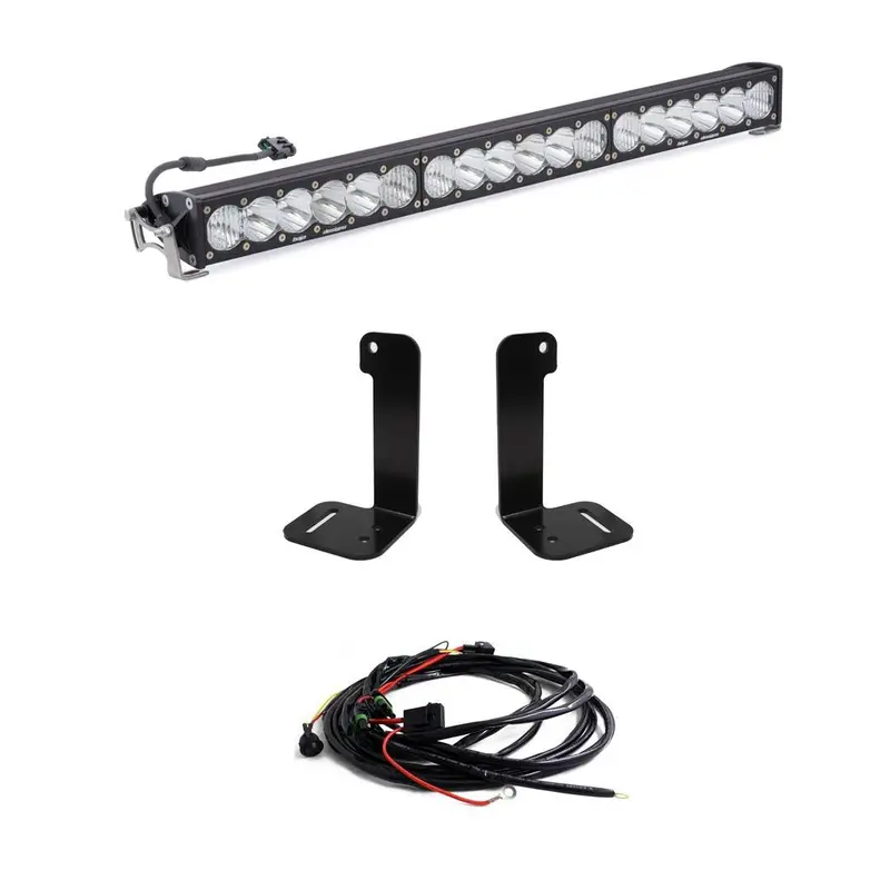 Baja Designs Onx6+ 30" Led Bumper Light Kit For 2020-2025 Jeep Gladiator / 2018-2025 Wrangler 1