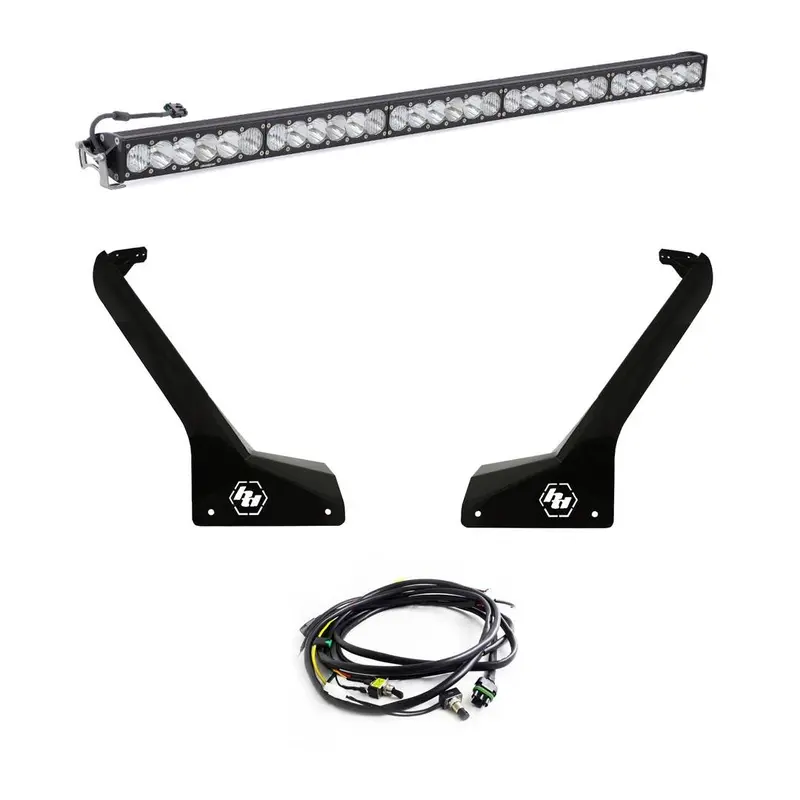 Baja Designs Onx6+ 50 Inch Roof Light Bar Kit For 2018-2025 Jeep Wrangler / 2020-2025 Gladiator 1