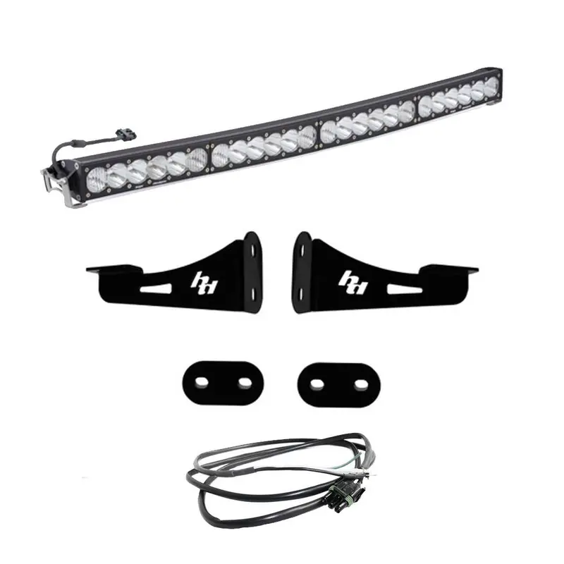 Baja Designs Onx6+ Arc 40" Front Bumper Light Bar Kit For 17-19 Ford F-250/F-350 1