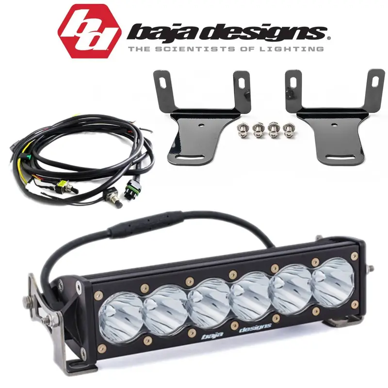 Baja Designs Onx6+ Grill Mount Light Bar Kit For 2021+ Ford Raptor 1