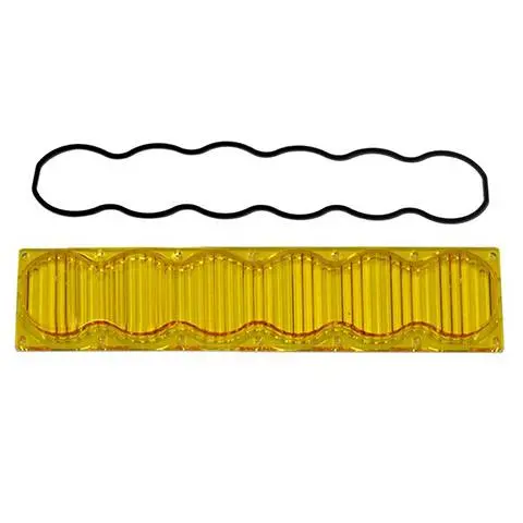 Baja Designs Onx6 Light Bar Lens Kit- Universal- Wide Cornering - Amber - O-Ring 1