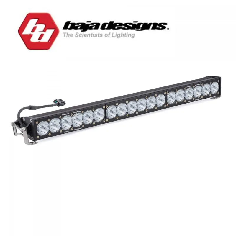 Baja Designs Onx6 Straight 30" Racer Edition White Spot 5000K Led Light Bar 1