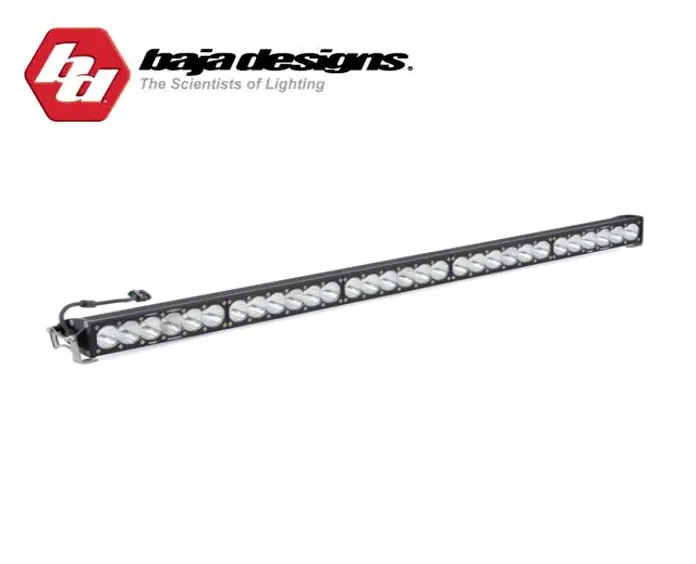 Baja Designs Onx6 Straight 50" Racer Edition White Spot 5000K Led Light Bar 1