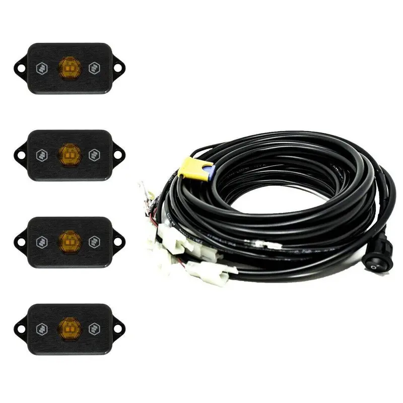 Baja Designs Rock Light Kit Universal Application Kit For Jeep Ford Dodge Gm Sxs 2