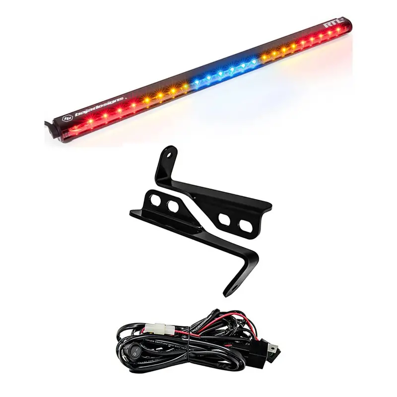 Baja Designs Rtl 30 Inch Blue Led Rear Tail Light Kit For 2015-2018 Polaris Rzr 1