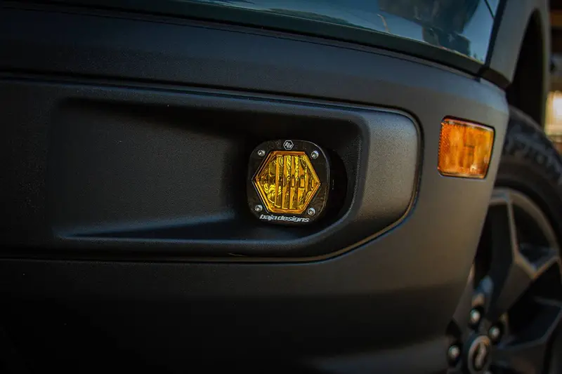 Baja Designs S1 Led/Amber Fog Pocket Light Kit For 2021-2025 Ford Bronco Sport 2