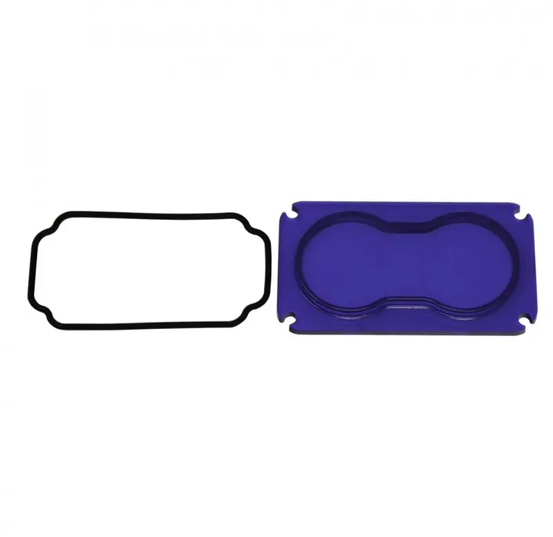 Baja Designs S2 Light Pod Lens Kit - Universal - Spot - Blue - O-Ring 1