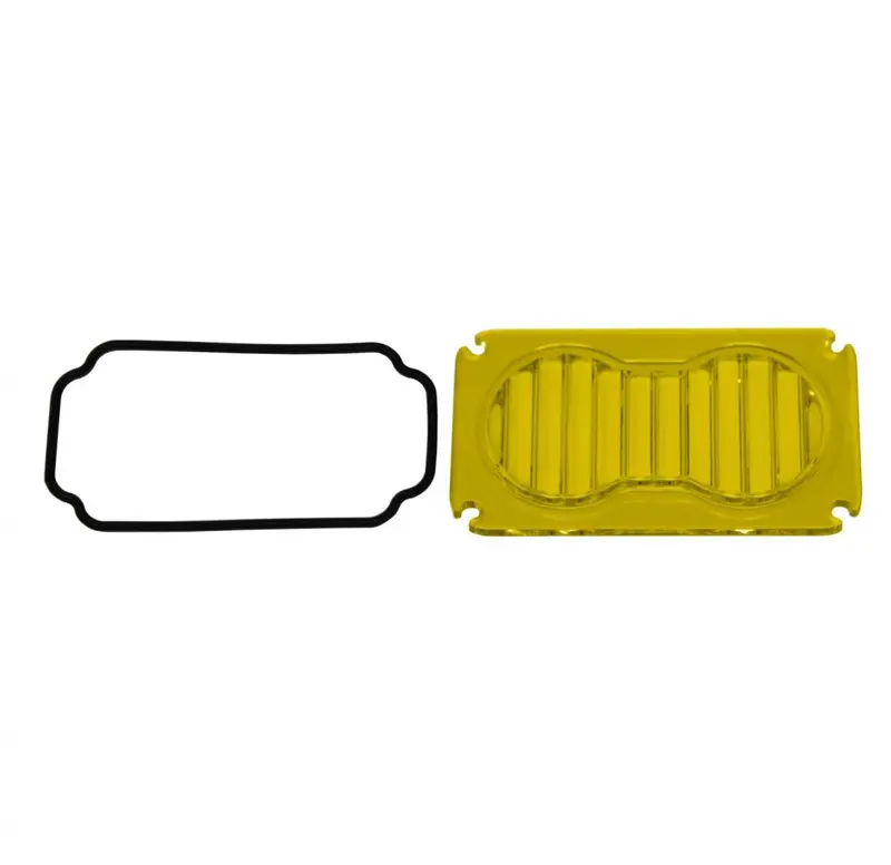 Baja Designs S2 Light Pod Lens Kit - Universal - Wide Cornering - Amber - O-Ring 1