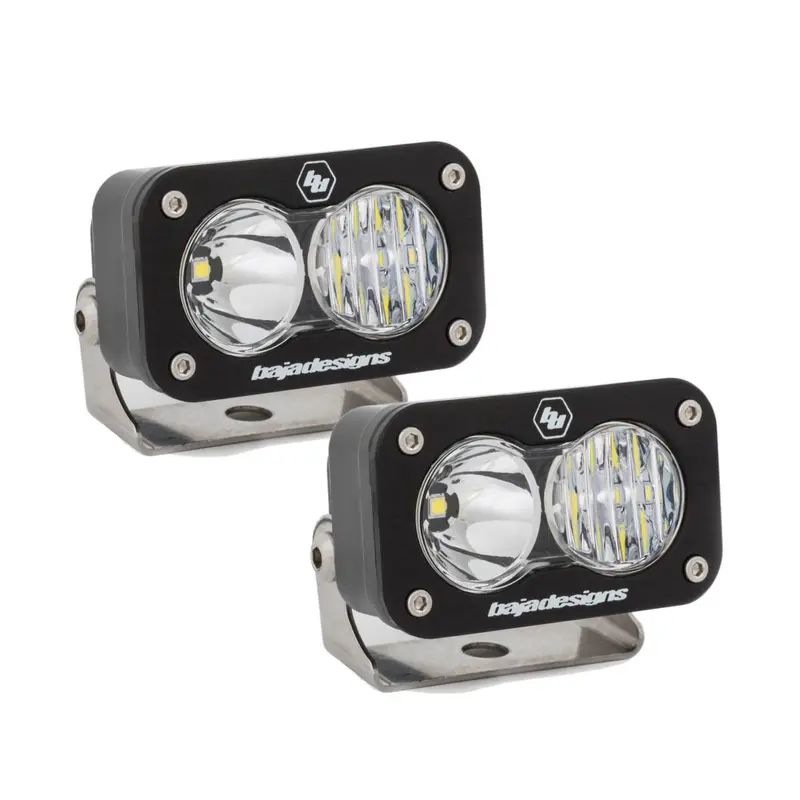 Baja Designs S2 Pro 5000K Clear Driving/Combo Led Light Pods With Rock Guards 2