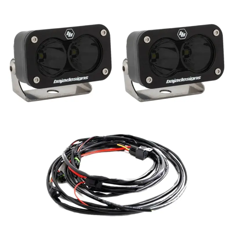 Baja Designs S2 Pro 940Nm Infrared Driving/Combo Led Lights W/ Toggle Harness 1