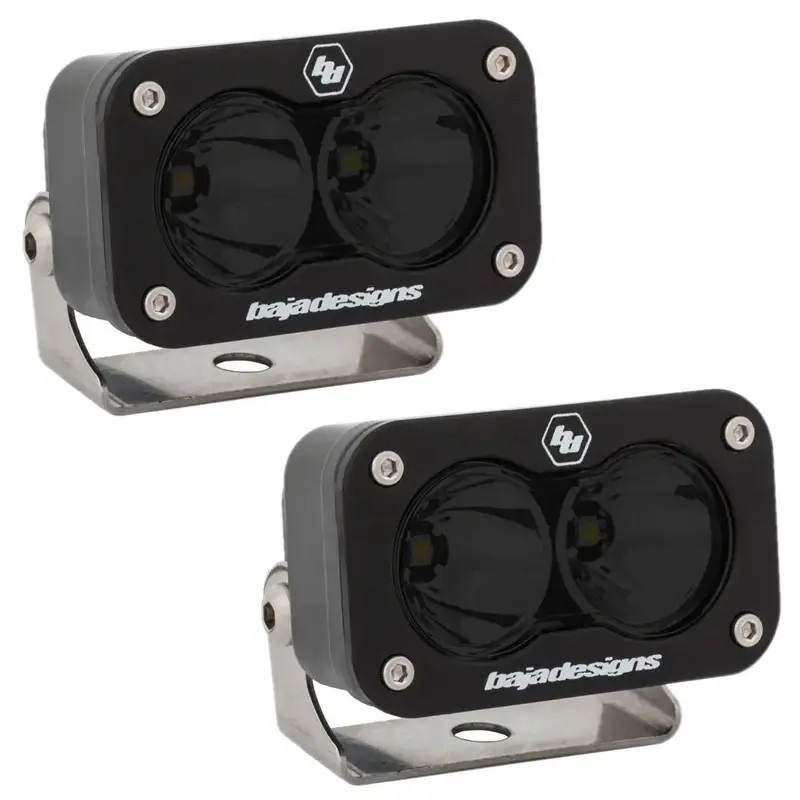 Baja Designs S2 Pro 940Nm Infrared Driving/Combo Led Lights W/ Toggle Harness 2