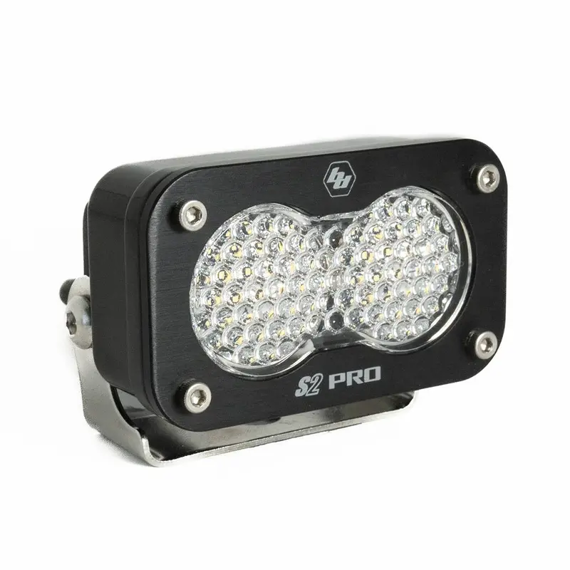 Baja Designs S2 Pro Black Led Auxiliary Light Pod- Work/Scene; Clear - Universal 1