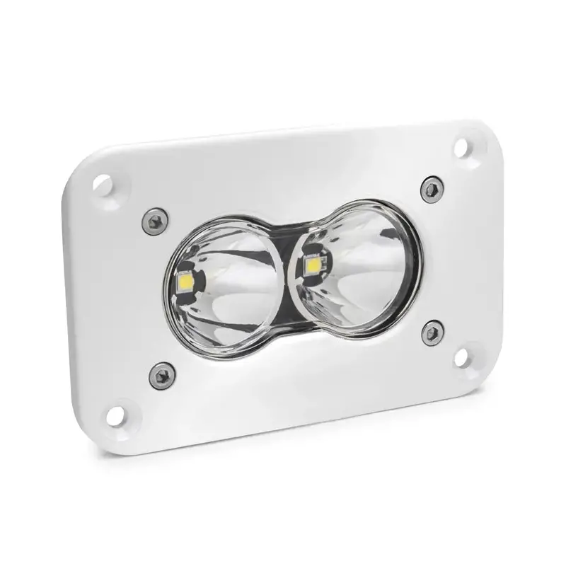 Baja Designs S2 Pro White Flush Mount Clear Spot Led Auxiliary Light Pod 1