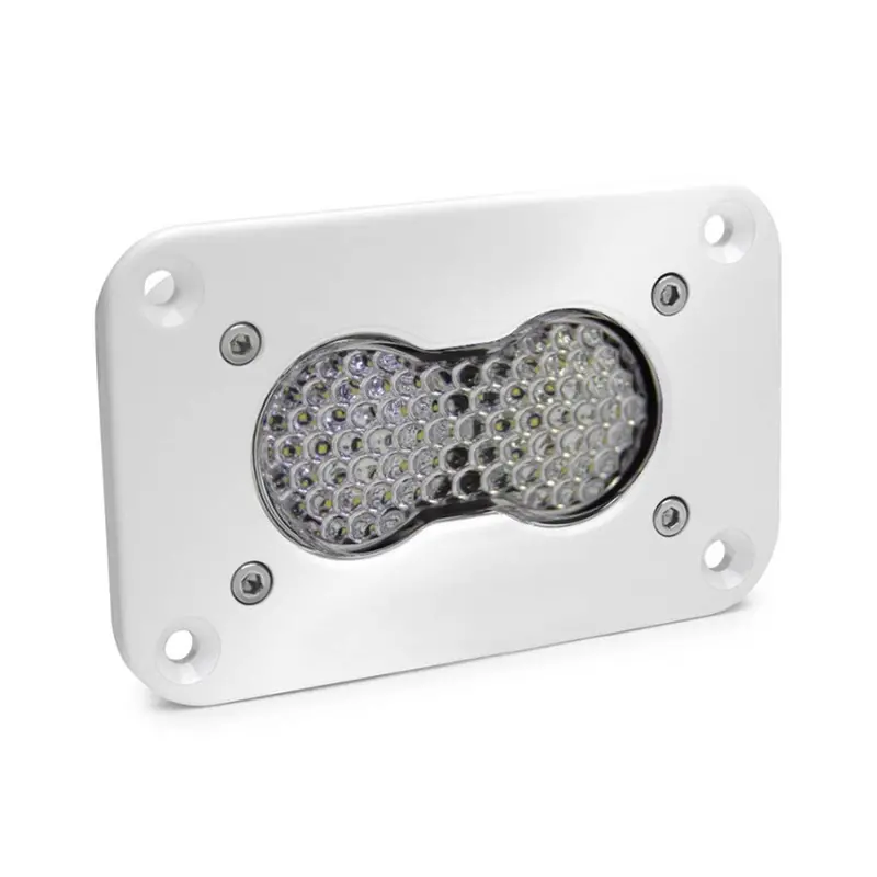 Baja Designs S2 Pro White Flush Mount Clear Work/Scene Led Auxiliary Light Pod 1
