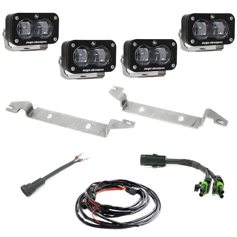 Baja Designs S2 Sae Oem Clear Fog Light Replacement Kit For 2023-2025 Toyota Sequoia 1