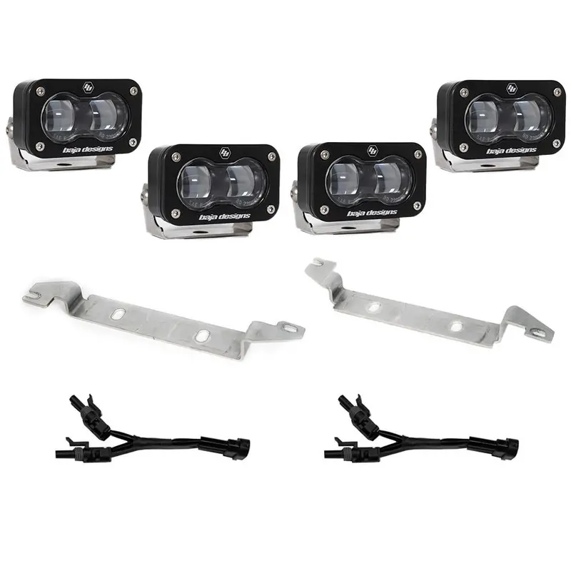 Baja Designs S2 Sae Oem Fog Light Replacement Kit 24-2025 Toyota Tacoma 1