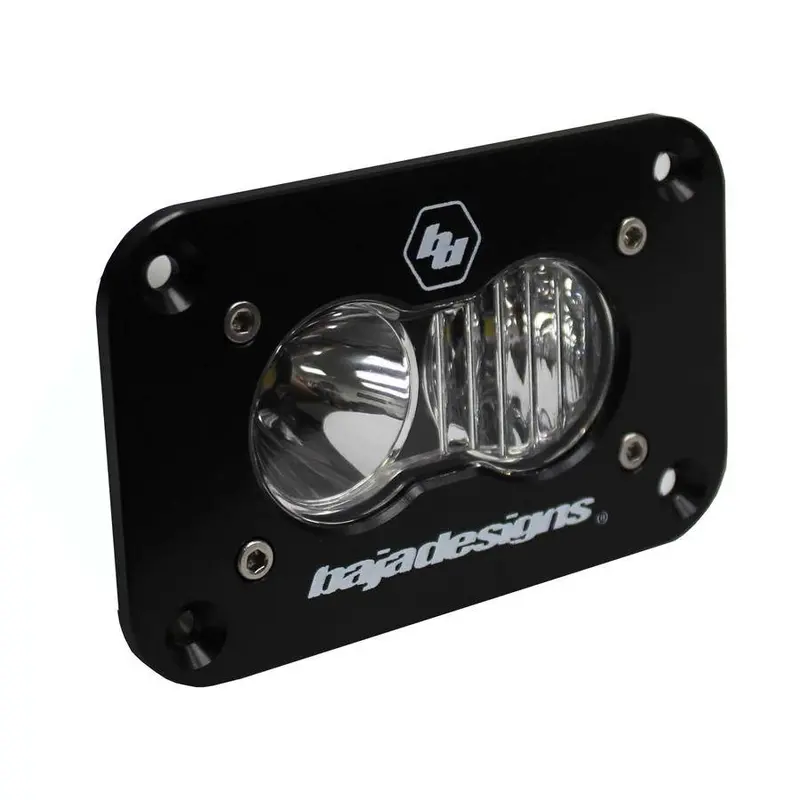 Baja Designs S2 Sport Clear Driving/Combo Flush Mount 5000K Led Light Pod 1