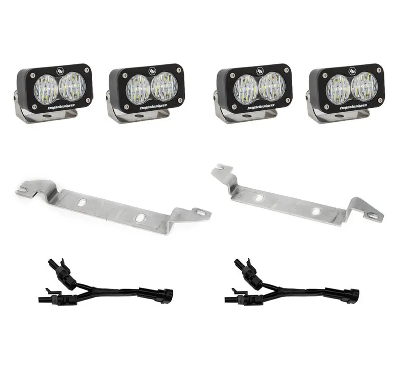 Baja Designs S2 Sport Dual Fog Pocket Light Kit For 2022-2024 Toyota Tundra 1