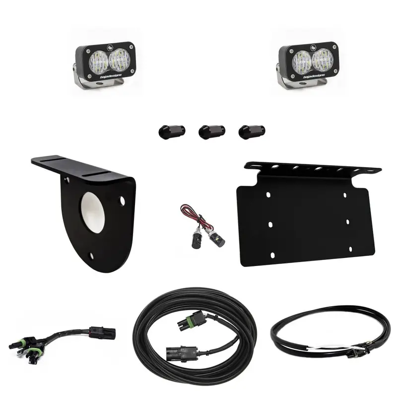 Baja Designs S2 Sport Upfitter Reverse Light Kit W/ Plate For 2021-2025 Ford Bronco 1
