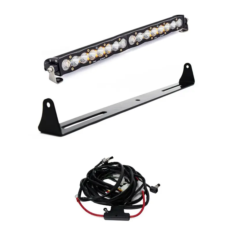 Baja Designs S8 20 Inch Bumper Light Bar Kit For 07-13 Gmc/Chevy 1500/2500/3500 1