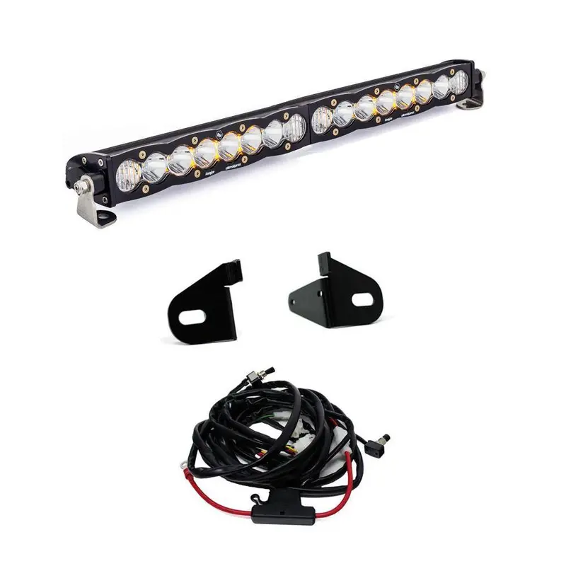 Baja Designs S8 20 Inch Clear Led Grille Light Kit For 2019-2023 Ford Ranger 1