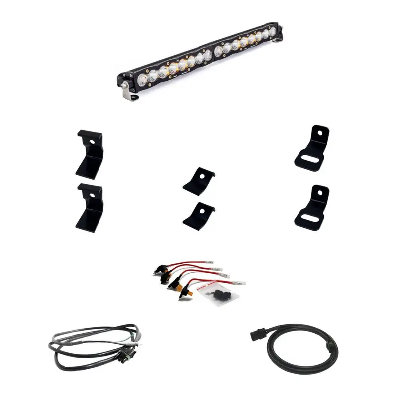 Baja Designs S8 20 Inch Led Grille Light Bar Kit For 2019-2024 Ram 1500 Rebel/Trx 1