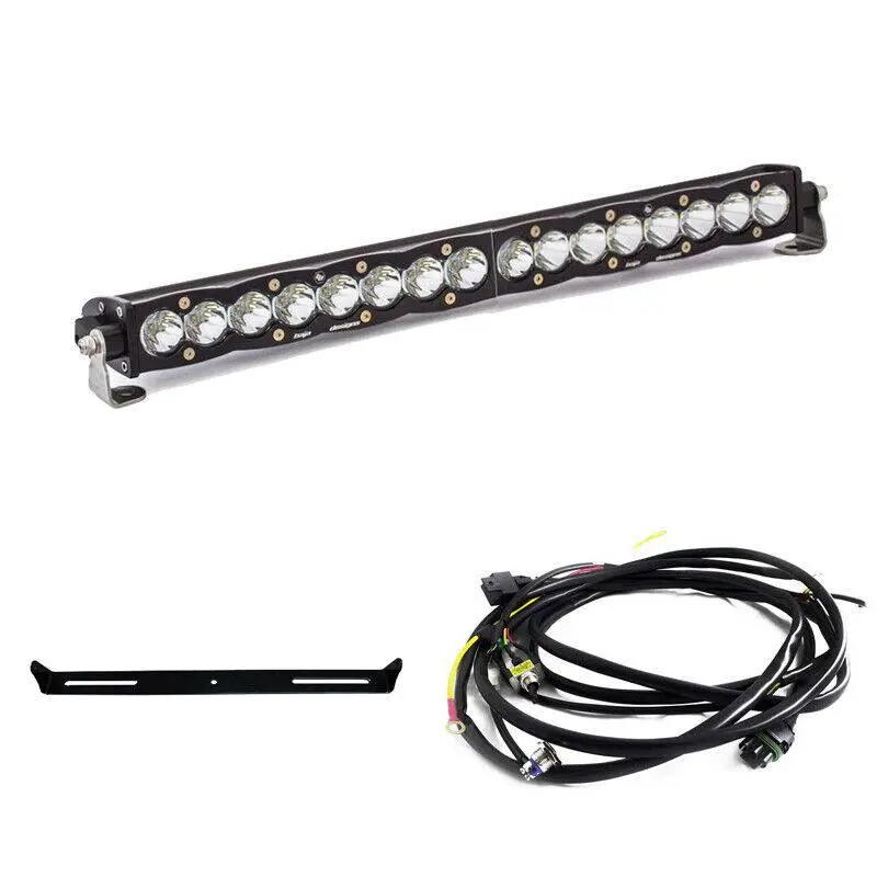 Baja Designs S8 20" Spot Led Light Bar W/ Mount & Harness Kit 1