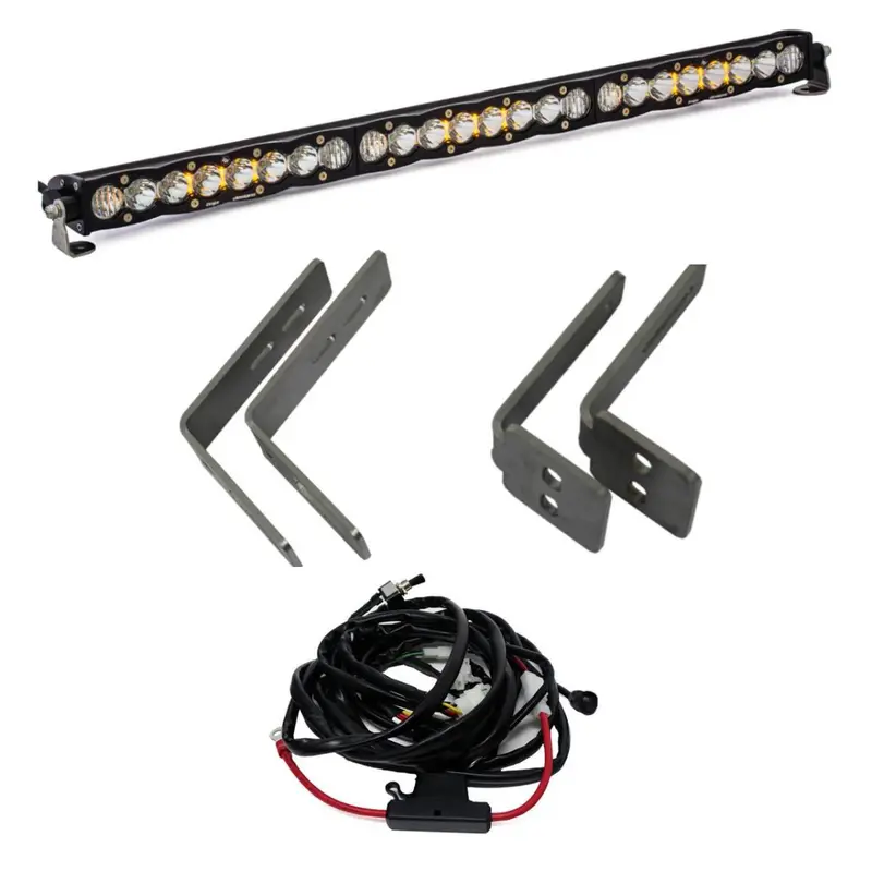 Baja Designs S8 30" Grille Light Bar Kit For 11-16 Ford F-250/F-350 Super Duty 1