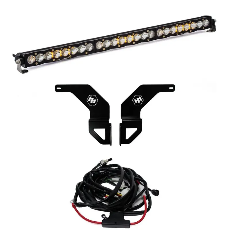 Baja Designs S8 30 Inch Led Bumper Light Bar Kit For 2016-2023 Toyota Tacoma 1