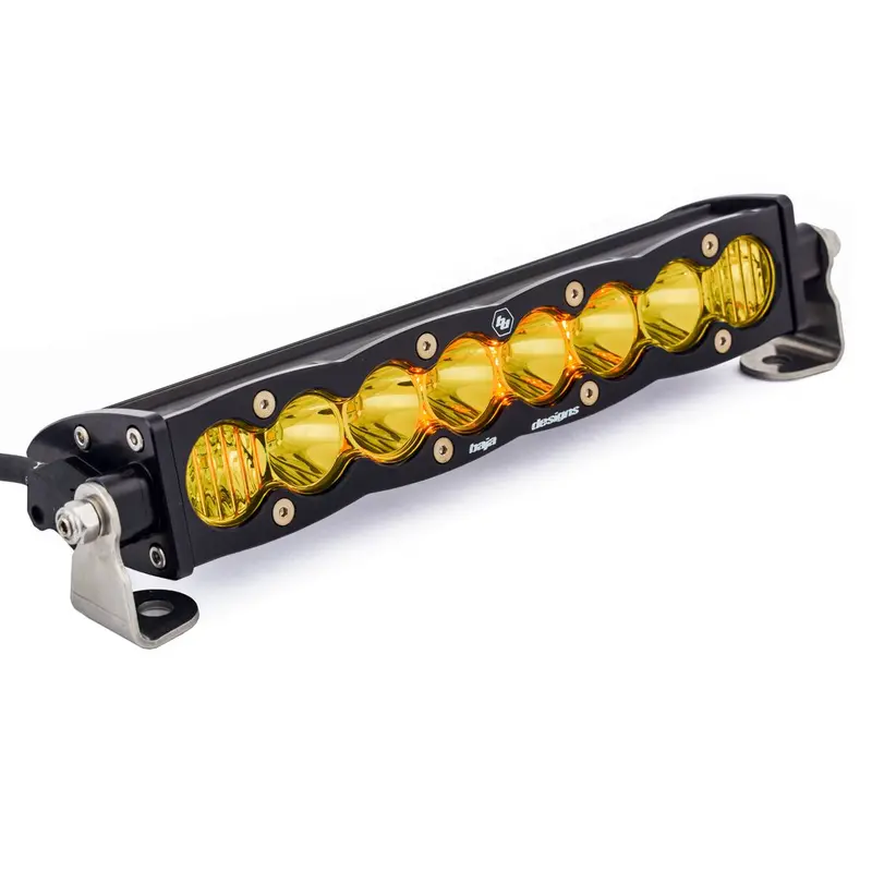 Baja Designs S8 Amber Driving/Combo Hood Mount Light Bar Kit For 2020-2024 Polaris Rzr Pro 2