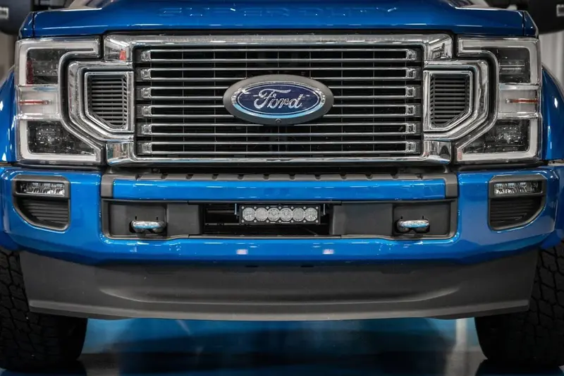 Baja Designs S8 Clear Spot Bumper Mount Light Bar Kit For 2019-2022 Ford Super Duty 1