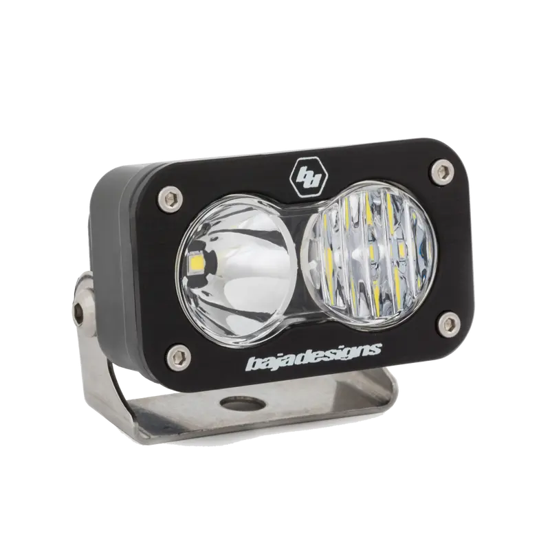Baja Designs Single S2 Sport Clear Driving/Combo 5000K Led Light Pod 1130 Lumens 1