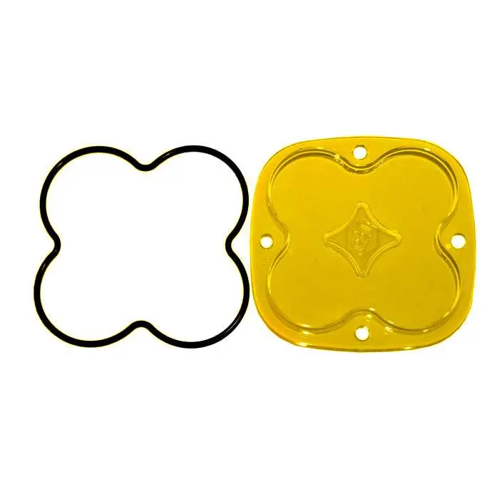 Baja Designs Squadron Light Pod Lens Kit - Universal - Spot - Amber - O-Ring 1
