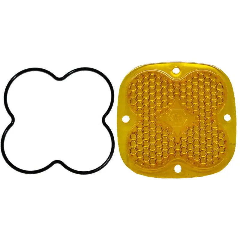 Baja Designs Squadron Light Pod Lens Kit - Universal - Work/Scene- Amber- O-Ring 1