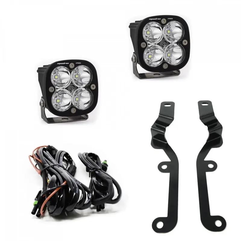 Baja Designs Squadron Pro A-Pillar Light Kit For 19-21 Chevrolet Silverado 1500 1