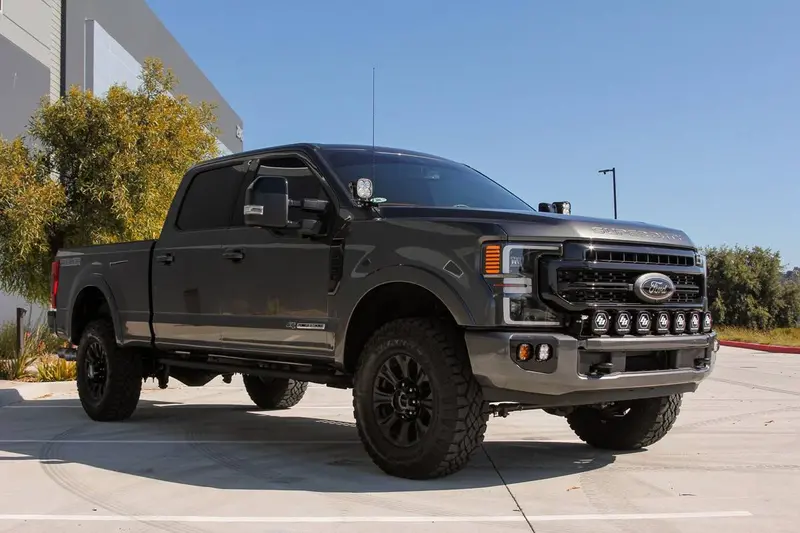 Baja Designs Squadron Pro & Amber Sae Upfitter Fog Light For 2020-2022 Ford Super Duty 2