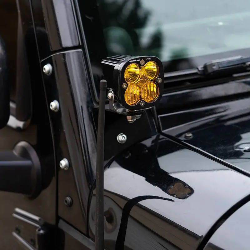 Baja Designs Squadron Pro Black Led Auxiliary Light Pod Pair - Universal 2