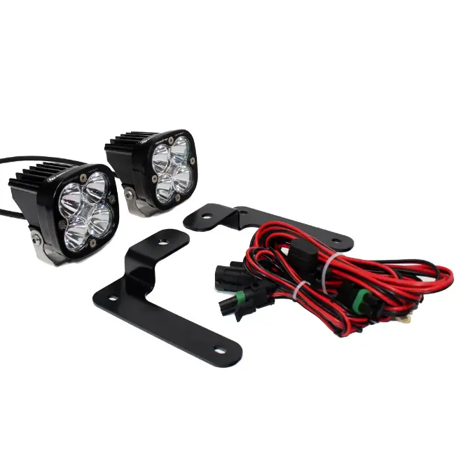 Baja Designs Squadron Pro Clear A-Pillar Lights For 18-25 Jeep Wrangler / 20-25 Gladiator 1