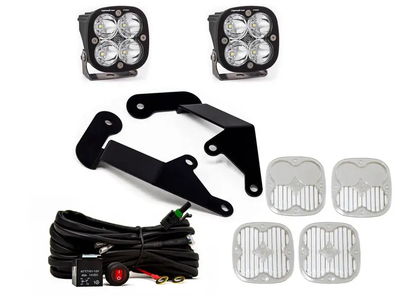 Baja Designs Squadron Pro Led A-Pillar Light Kit For 2021-2025 Ford Bronco Sport 1