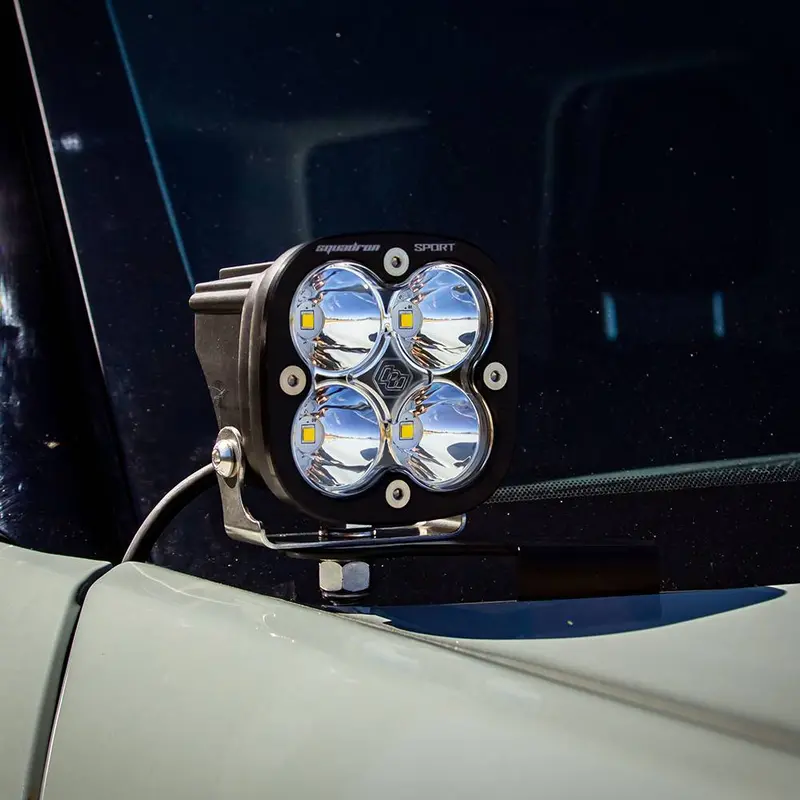 Baja Designs Squadron Pro Led A-Pillar Light Kit For 2021-2025 Ford Bronco Sport 2