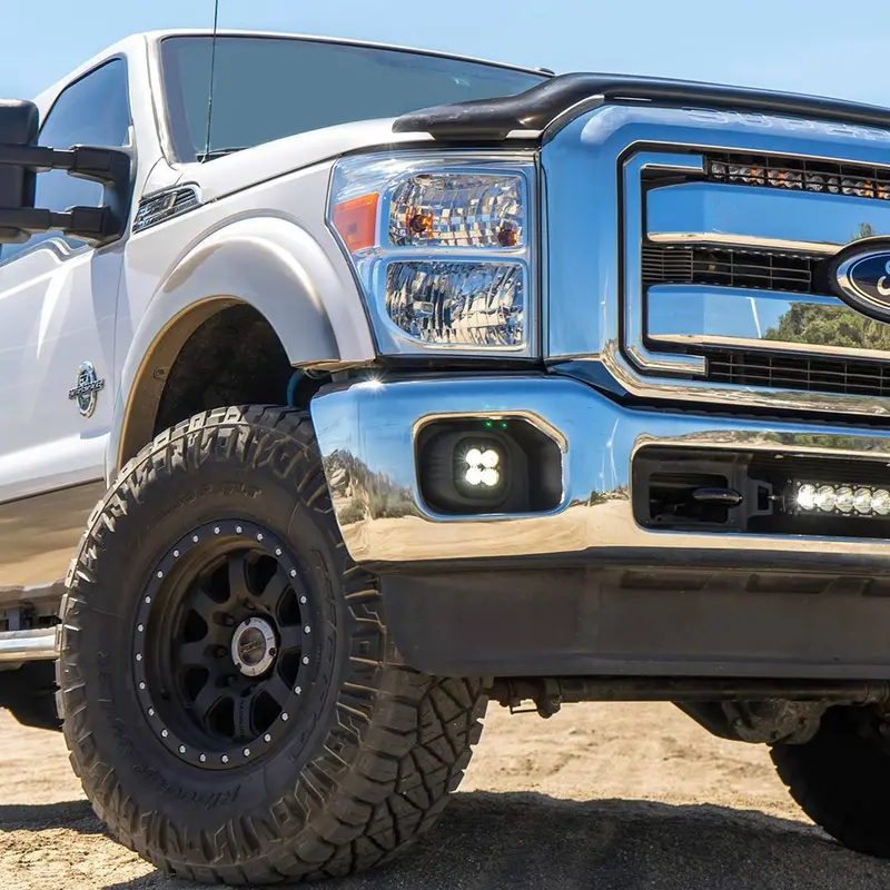 Baja Designs Squadron Pro Led Fog Pocket Light Kit For 11-16 Ford F-250/F-350 2