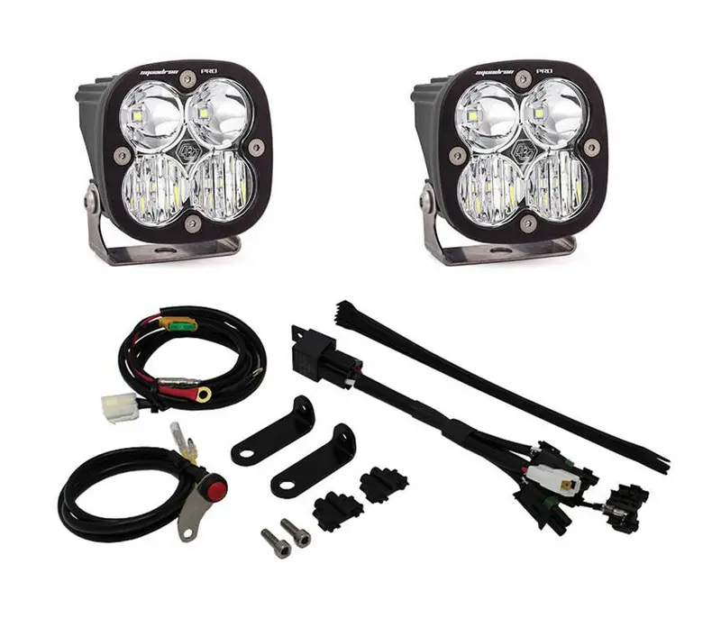 Baja Designs Squadron Pro Led Frame Mount Light Kit For 11-19 Triumph Tiger 800 1