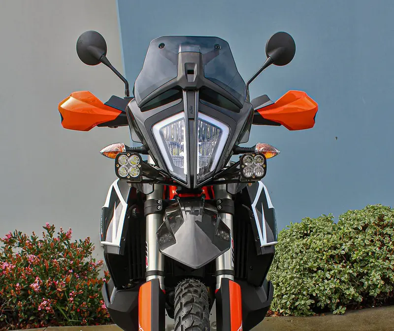 Baja Designs Squadron Pro Led Frame Mount Light Kit For 19-21 Ktm Adventure Bike 2