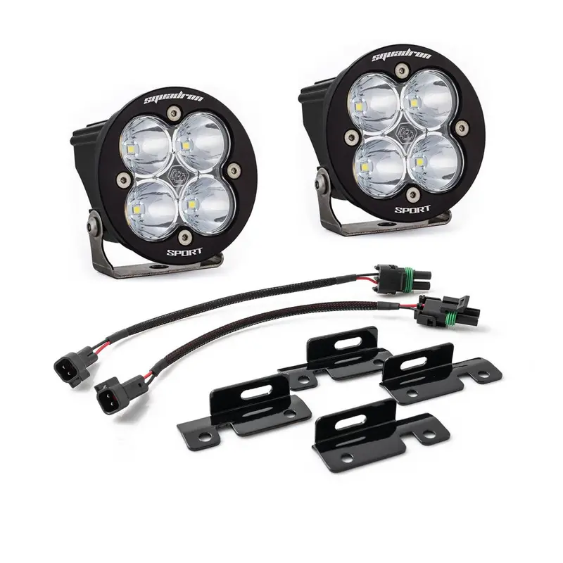 Baja Designs Squadron-R Pro Fog Light Kit For 2021+ Ford Bronco 1
