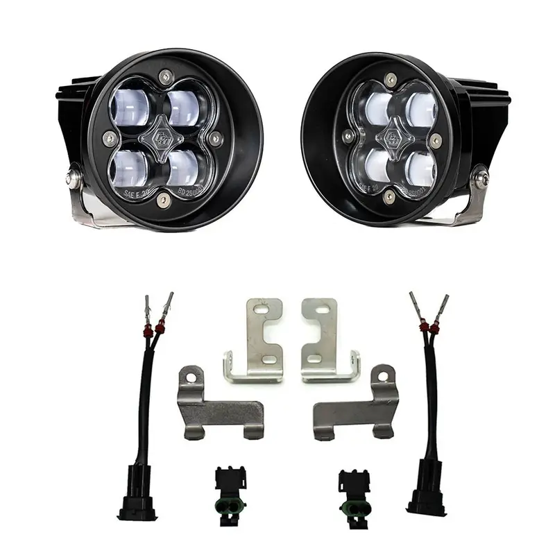 Baja Designs Squadron-R Sae Fog Light Kit For 2010-2024 Toyota 4Runner / 2012-2023 Tacoma / 2014-2021 Tundra 1