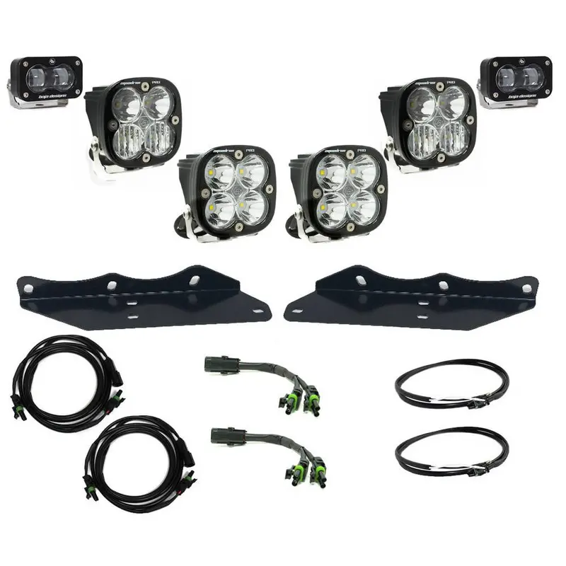 Baja Designs Squadron/S2 Sae Pro Clear Pocket Fog Lights For 17-20 Ford Raptor 1