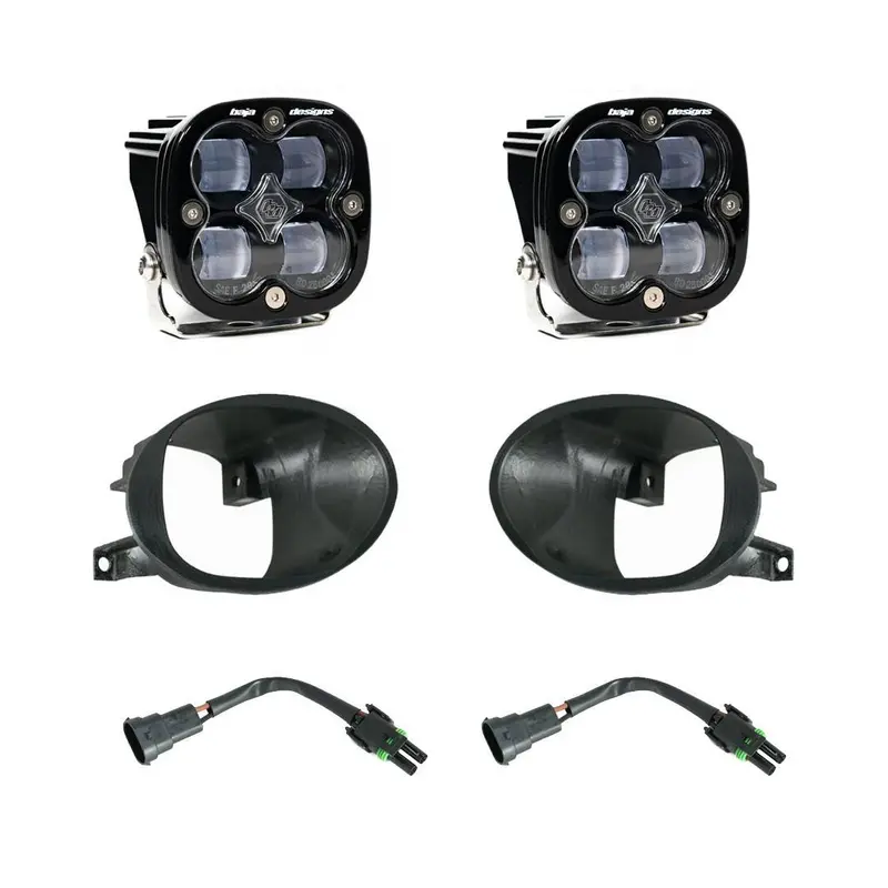 Baja Designs Squadron Sae Clear Fog Light Kit For 2019-2025 Mercedes-Benz Sprinter 1