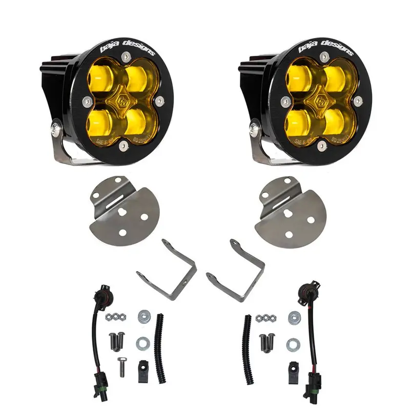 Baja Designs Squadron Sae Fog Light Kit For 2015-2019 Gm Silverado/Sierra 1