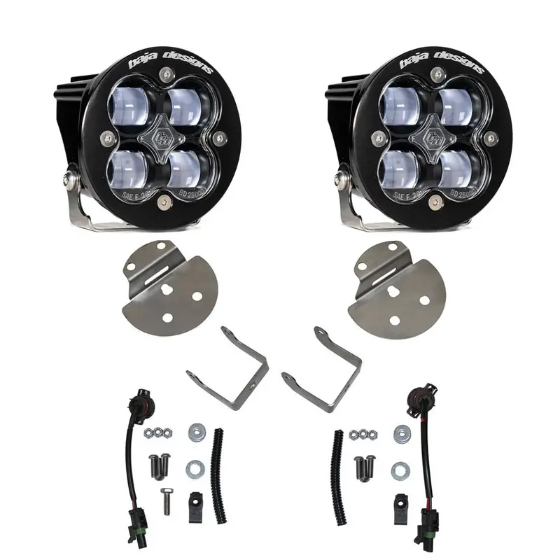 Baja Designs Squadron Sae Fog Light Kit For 2015-2019 Gm Silverado/Sierra 2