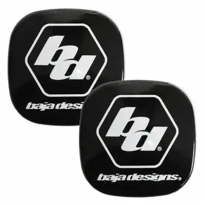 Baja Designs Squadron Sae Wide Cornering Amber Led Light Pods W/ Rock Guards 2